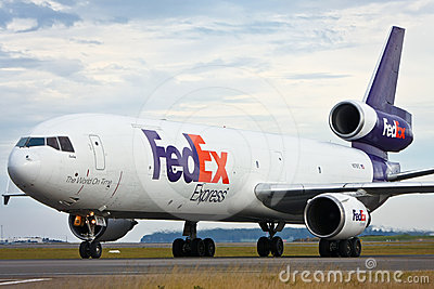 Fedex Mcdonnell Douglas Md 11f Cargo Jet On Runway Photo Taken  15