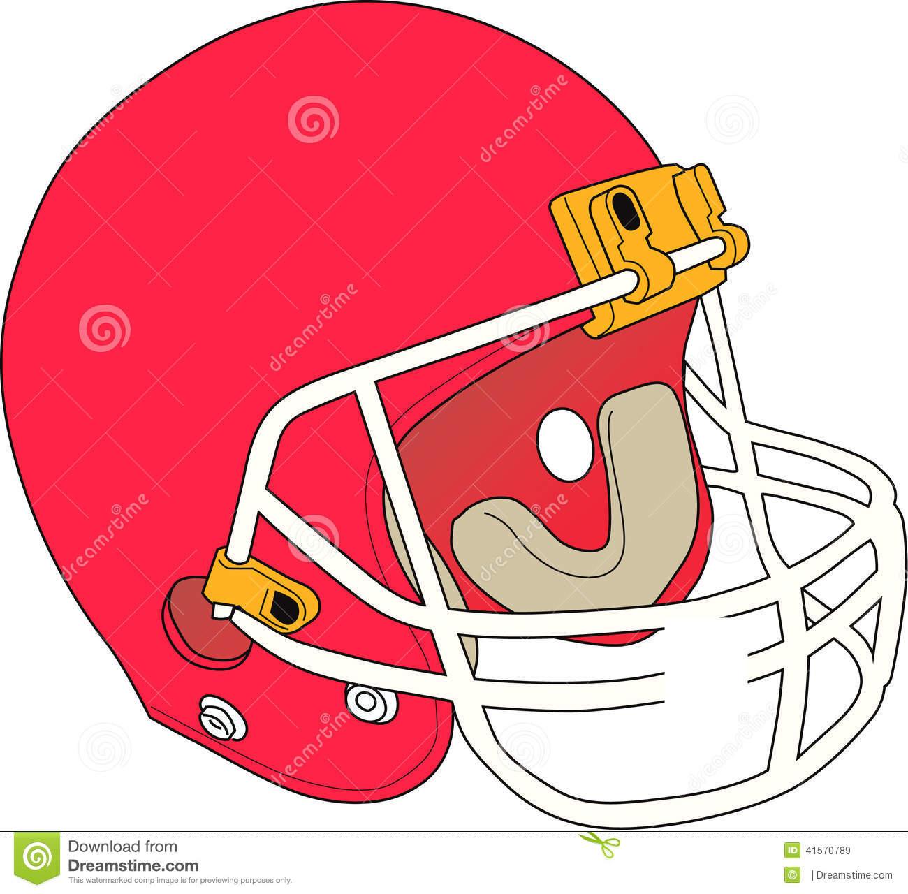 Football Helmet Silhouette Vector Design Clipart Created In Adobe    