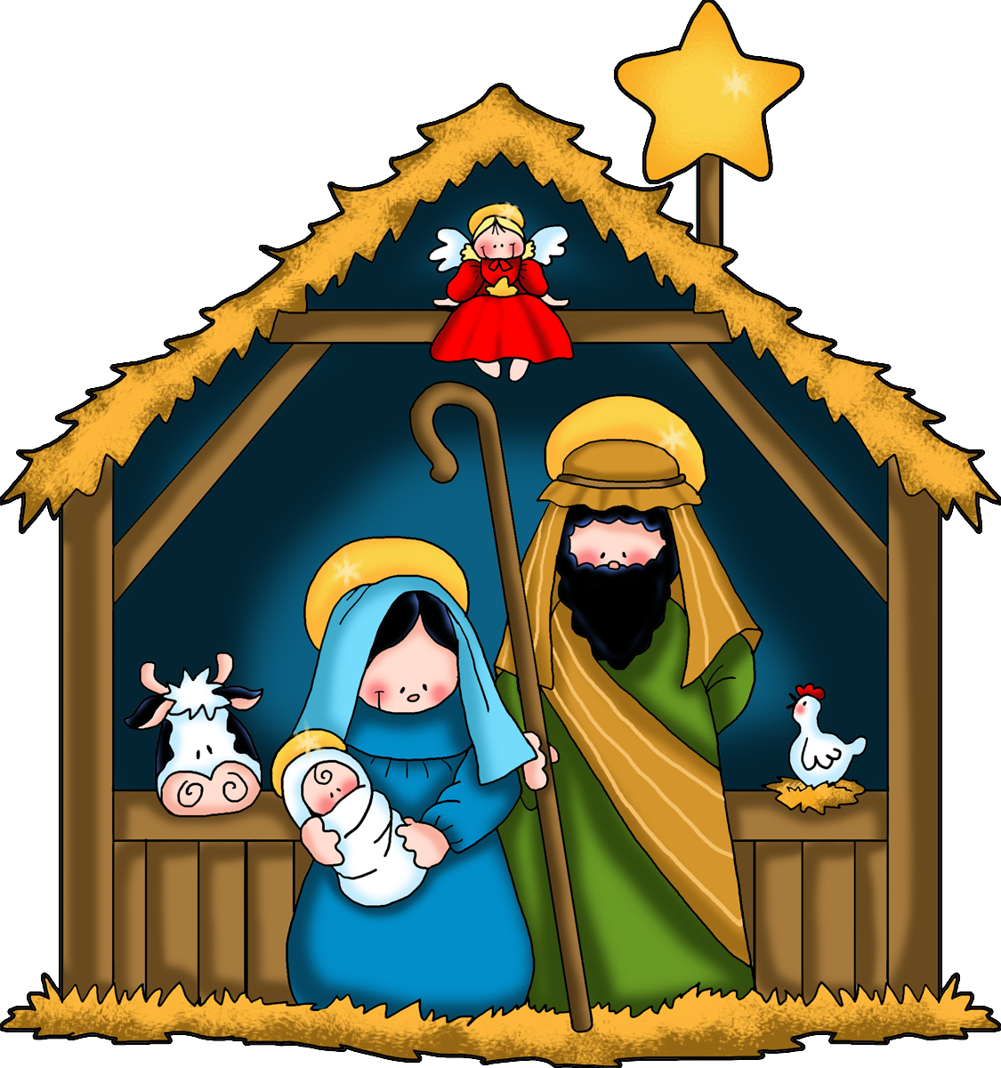 Go Back   Gallery For   Christmas Stable Clipart