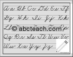 Handwriting Lines Fonts Teachers