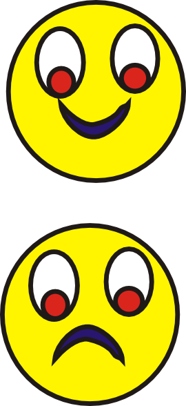 Happy Sad Images Clip Art At Clker Com   Vector Clip Art Online