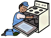 Kitchen Appliance Repair Clipart