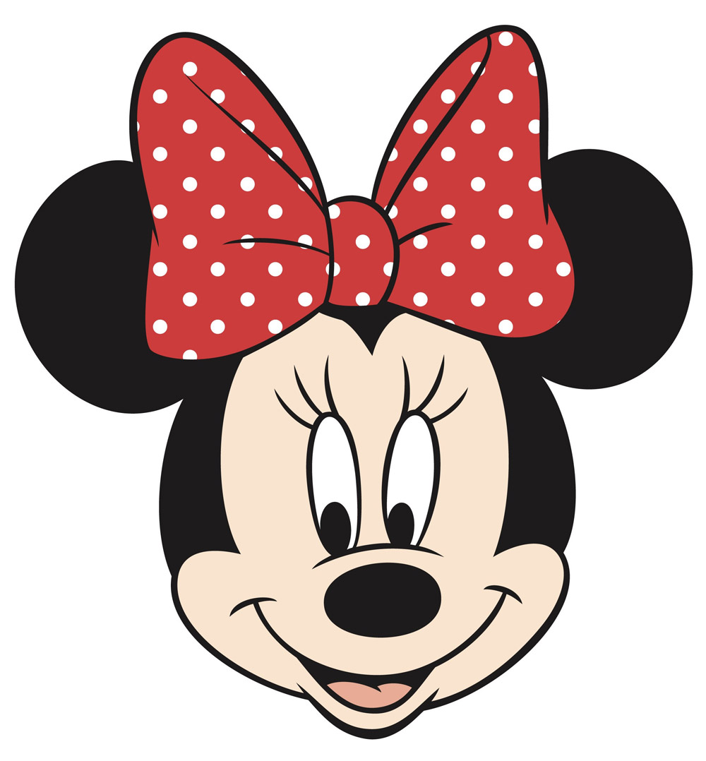 Minnie Mouse Face Printable