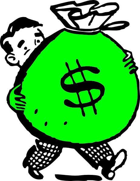 Money Bag Clipart   Clipart Panda   Free Clipart Images