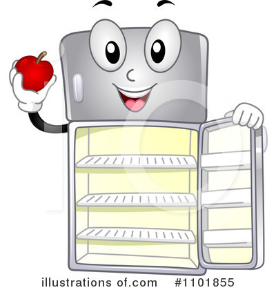 Refrigerator Clipart  1101855 By Bnp Design Studio   Royalty Free  Rf