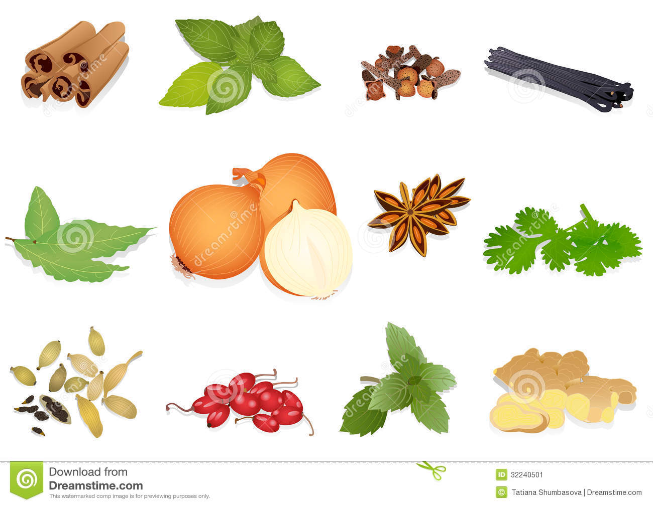 Showing Gallery For Indian Spices Clipart