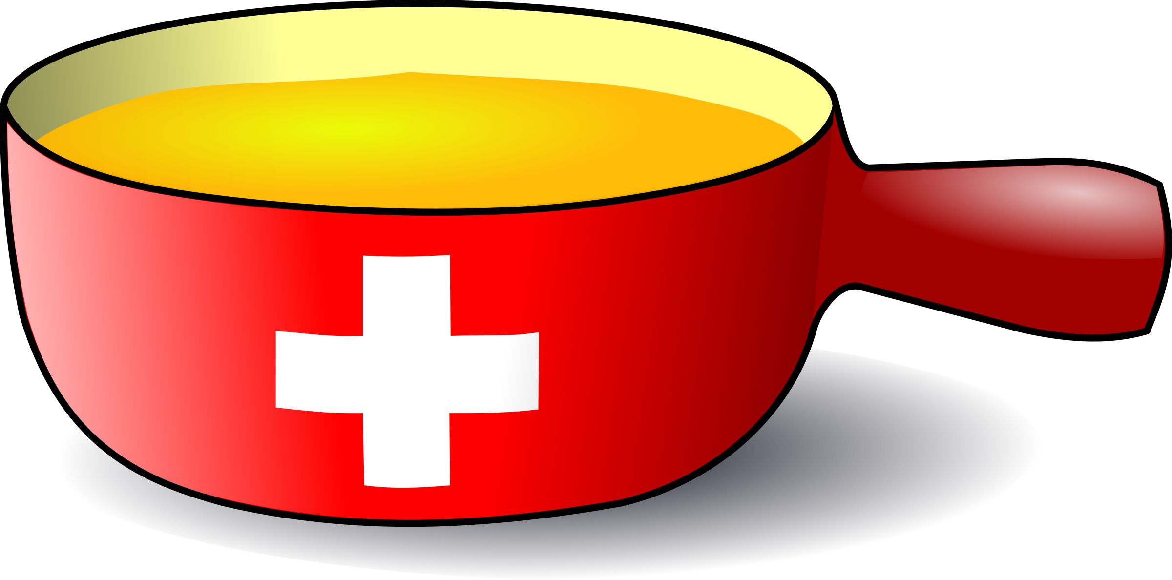 Swiss Caquelon Fondue By Martouf