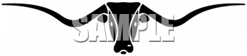 Art Animal Images Animal Clipart Net Clipart Of A Steer With Horns