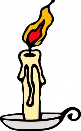 Candle Clip Art Free Vector In Open Office Drawing Svg    Svg   Format