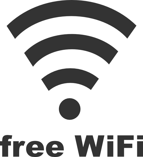 Free Wifi Sign Clip Art At Clker Com   Vector Clip Art Online Royalty