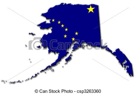 Stock Illustration Of Alaska Csp3263360   Search Clipart Illustration