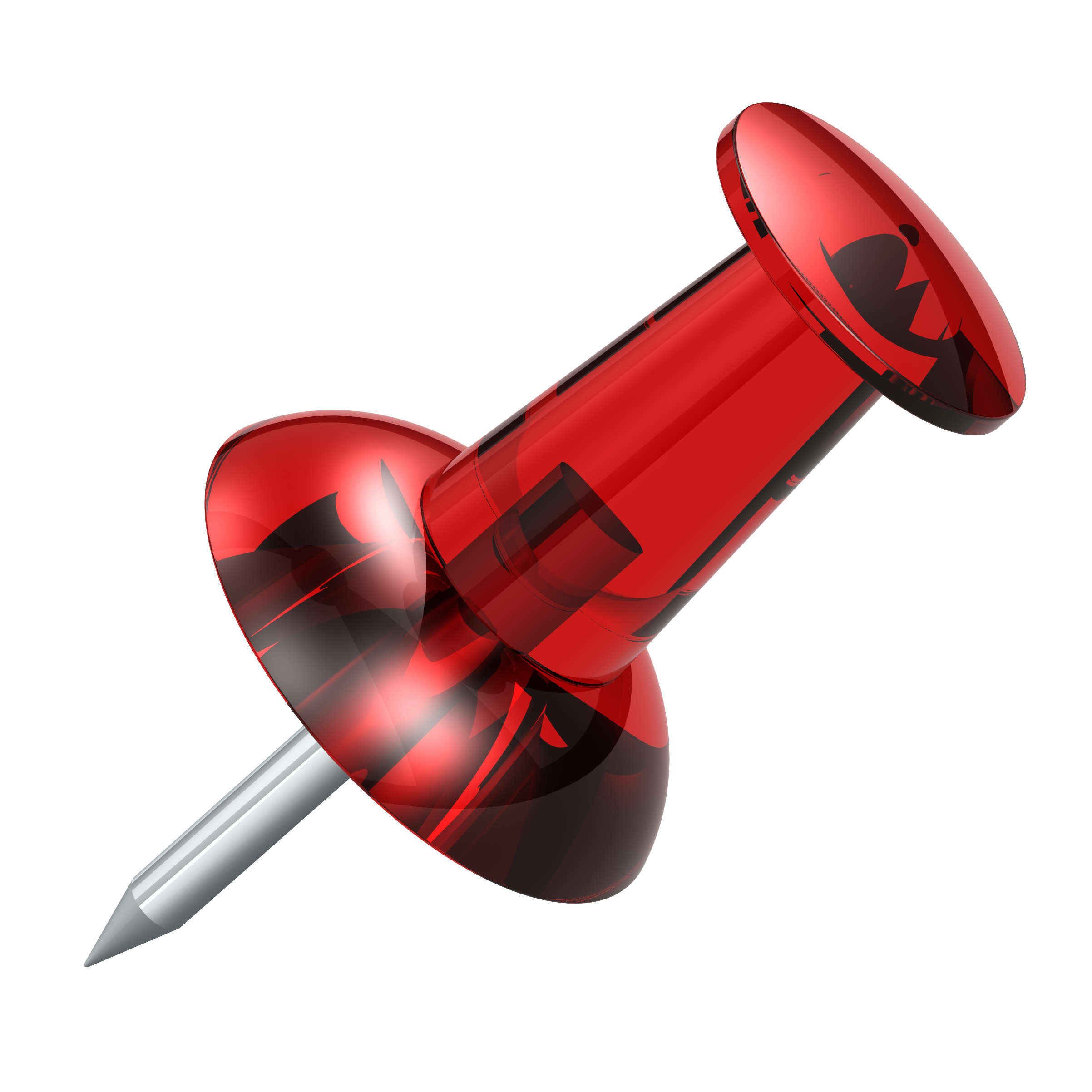 Surplies Push Pin Red No Back   Free Images At Clker Com   Vector Clip