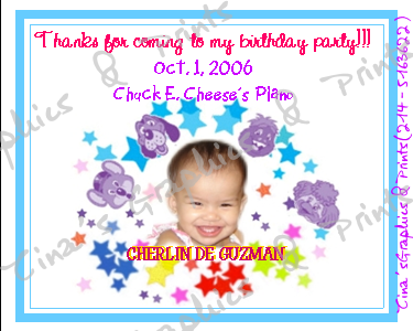 Tina S Graphics   Prints  Chuck E  Cheese S Birthday Party Invitation
