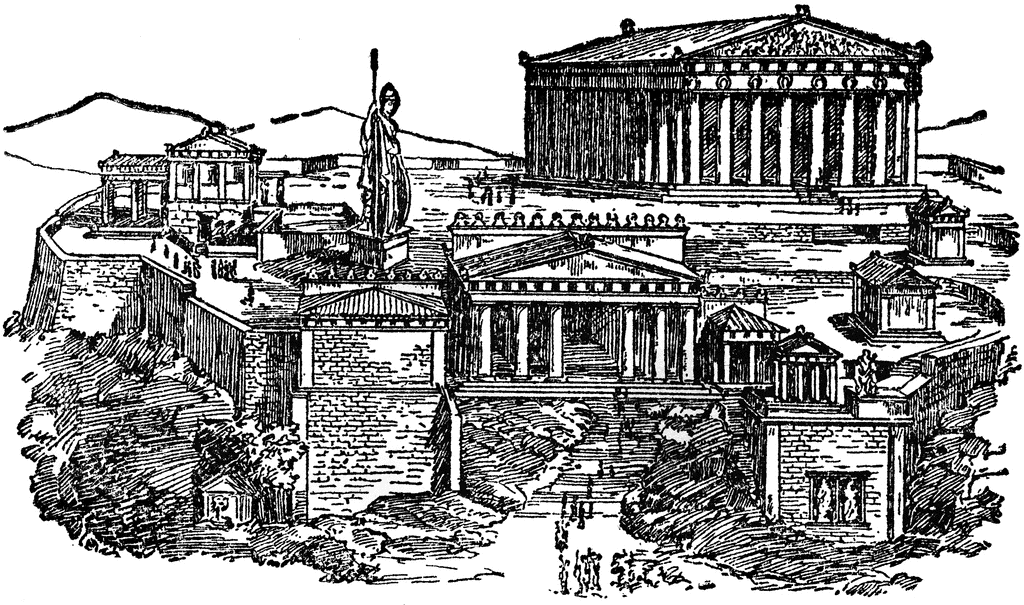 Ancient Athens   Clipart Etc