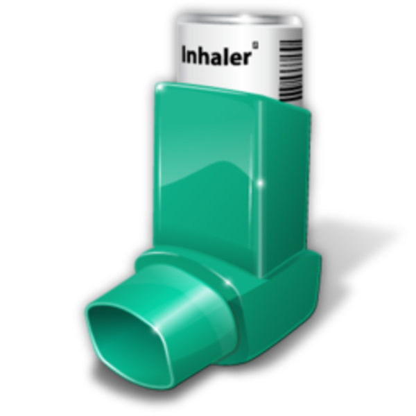 Asthma Inhaler Icon   Free Images At Clker Com   Vector Clip Art