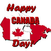 Canada Day Happy Maple Leaf Photo Canadaday Gif