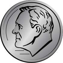 Coin Us Dime   Http   Www Wpclipart Com Money Coins Coin Us Dime Png