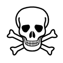 Free Clipart Of Halloween Signs Clipart Of A Poison Symbol Or