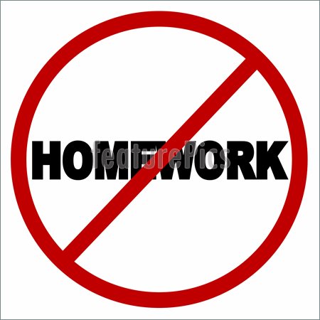 No Homework Icon Illustration  Clip Art To Download At Featurepics Com