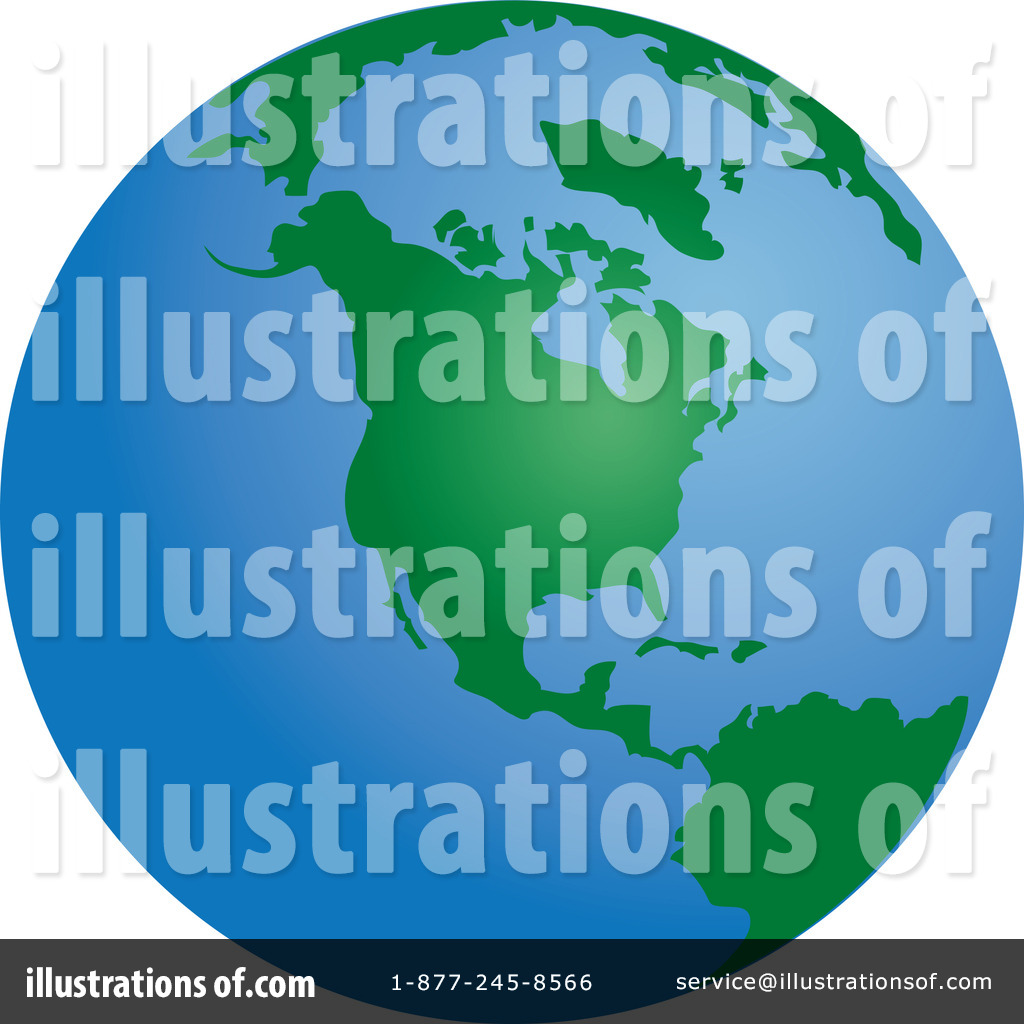 Royalty Free  Rf  Globe Clipart Illustration By Pams Clipart   Stock