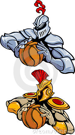 Trojan Basketball Clipart Vector Basketball Mascots