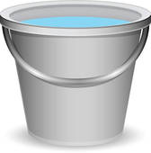 Water Bucket Clip Art Vector Graphics  819 Water Bucket Eps Clipart