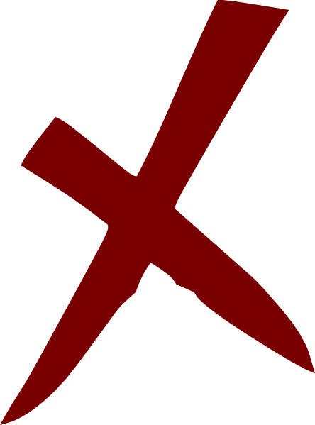 Wrong No Cross Clip Art 103114 X Wrong No Cross Clip Art Hight Png