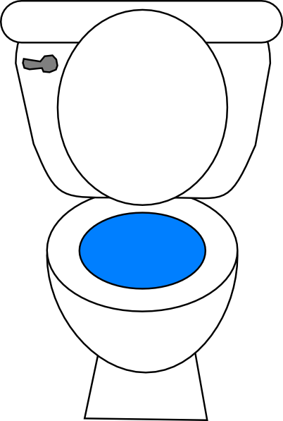 Cartoon Toilet Flush   Lol Rofl Com