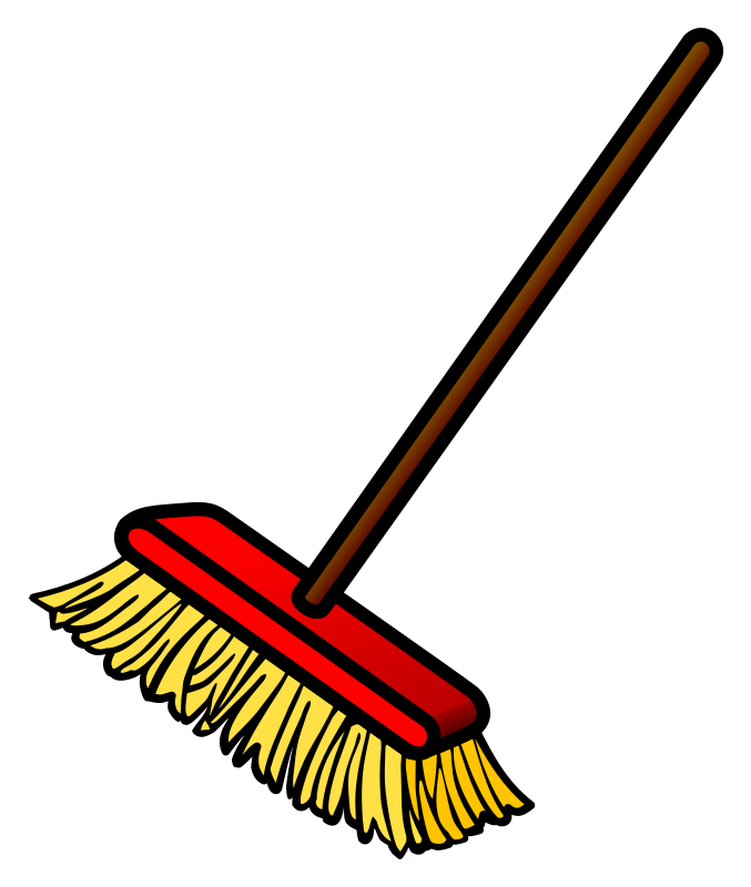 Clipart   Broom   Coloured