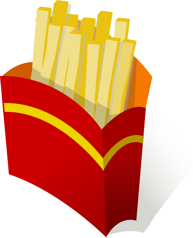 Fries Food Clipart Pictures Png 129 7 Kb Fries In Box Food Clipart