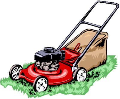 Lawn Mower Clipart Black And White   Clipart Panda   Free Clipart
