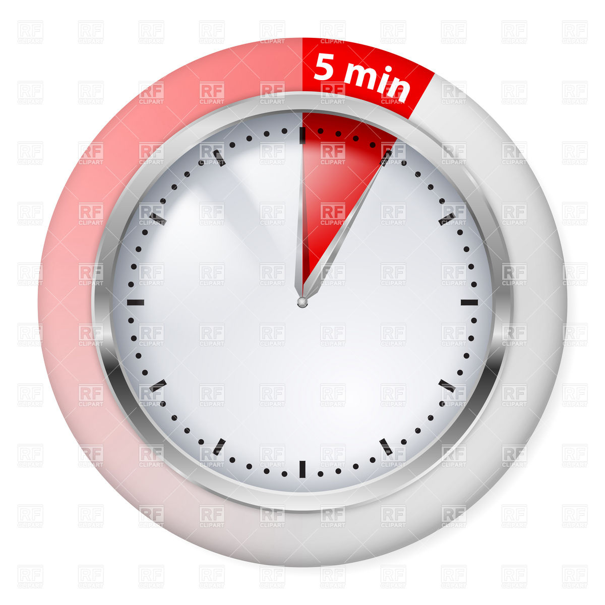 Minutes Red Timer Icon Download Royalty Free Vector Clipart  Eps