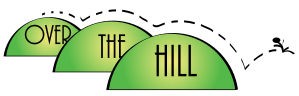Over The Hill Clip Art 3