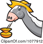 Spit Clipart 1077912 Clipart Horse Spitting Royalty Free Vector
