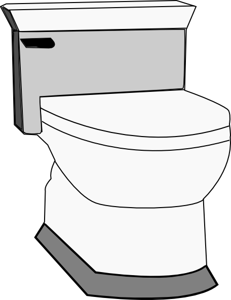 Toilet Clip Art At Clker Com   Vector Clip Art Online Royalty Free