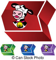 And Stock Art  95 Purple Cow Illustration And Vector Eps Clipart