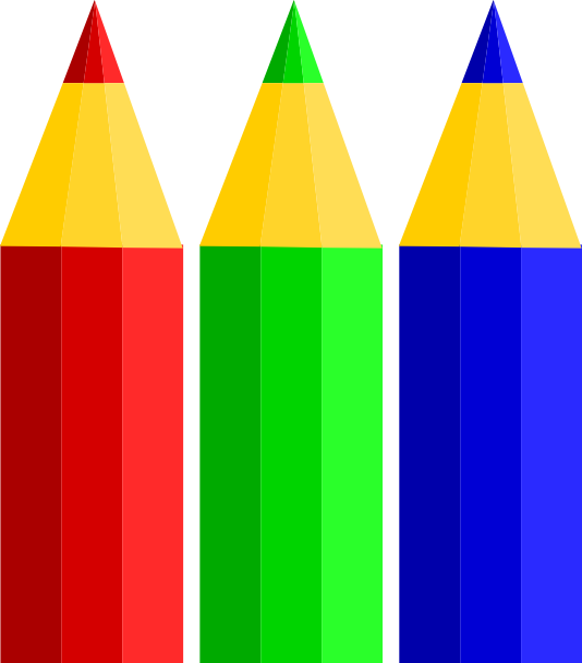 Color Pencils Clip Art At Clker Com   Vector Clip Art Online Royalty