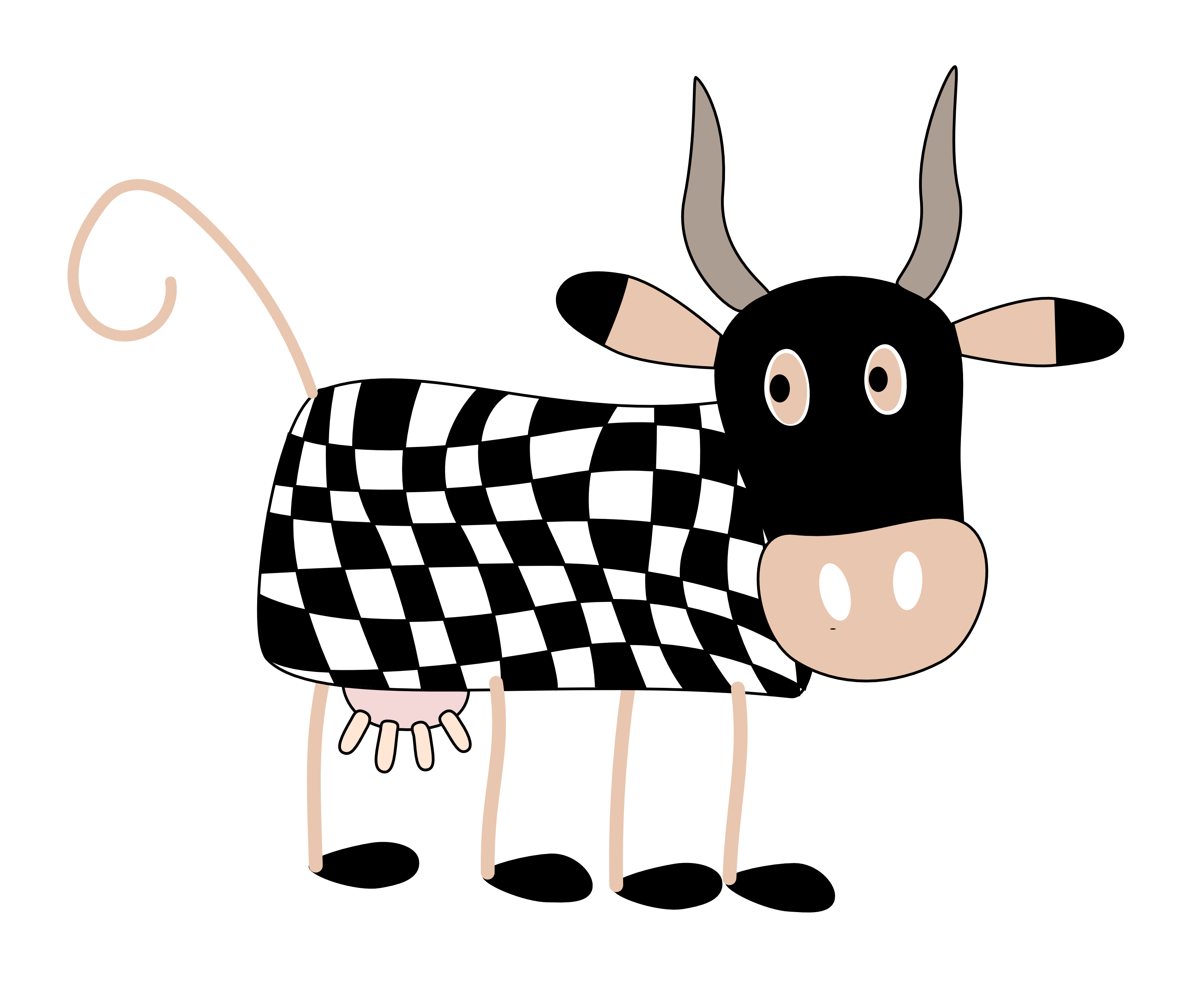 Displaying 15  Images For   Purple Cows Clipart   