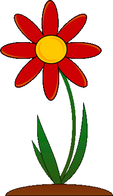 Free Flower Clip Art   Graphics Of Flowers For Layouts Backgrounds