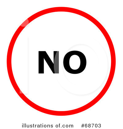 No Clipart  68703 By Oboy   Royalty Free  Rf  Stock Illustrations