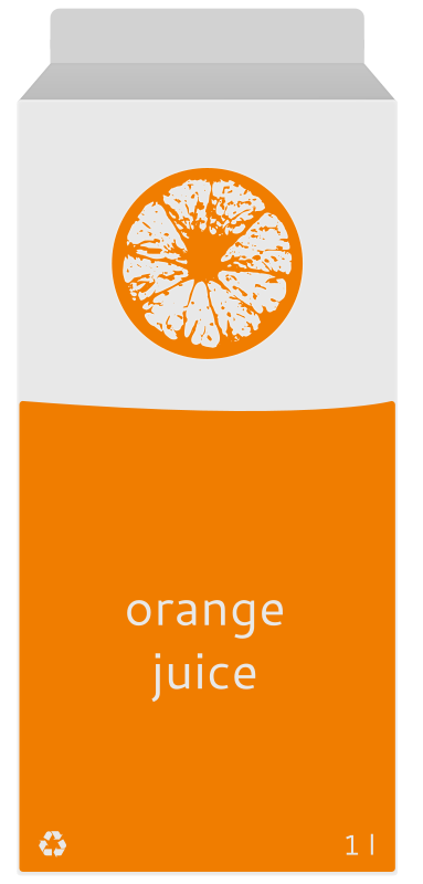 Orange Juice Carton By Mirek2   Carton With Orange Juice