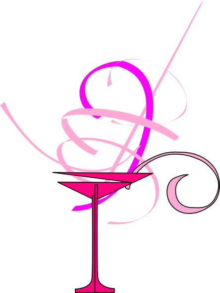 Pink Martini Clip Art At Clker Com   Vector Clip Art Online Royalty