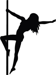 Pole Dancer Silhouette Clip Art Pictures