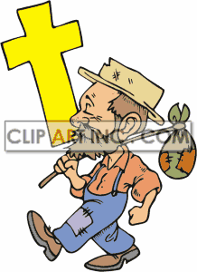 Royalty Free Christian Missionary Clipart Image Picture Art   164784