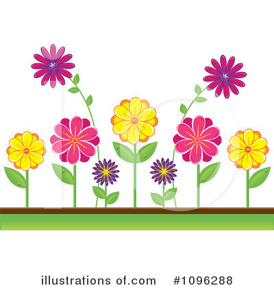Royalty Free  Rf  Flowers Clipart Illustration By Pams Clipart   Stock