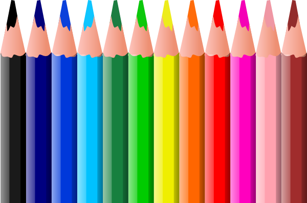 Valessiobrito Coloured Pencils Clip Art At Clker Com   Vector Clip Art