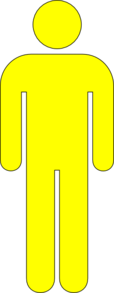 Yellow Icon Man 02 Clip Art At Clker Com   Vector Clip Art Online