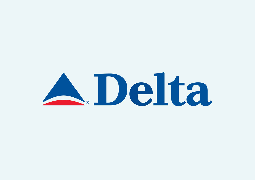 Delta Air Lines Vector Logo