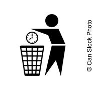 Do Not Waste Time Icon   Do Not Waste Your Time Icon On   