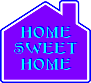 Home Sweet Home Clip Art At Clker Com   Vector Clip Art Online